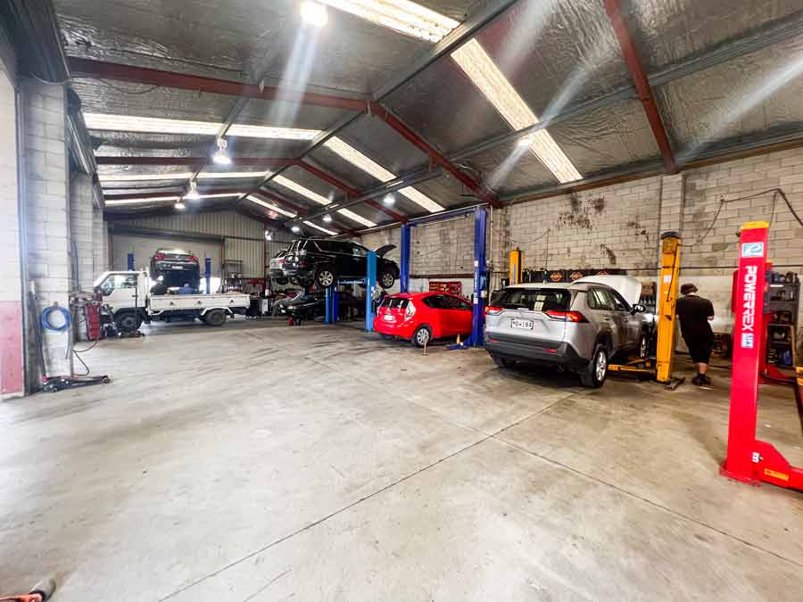 Neil's auto centre workshop